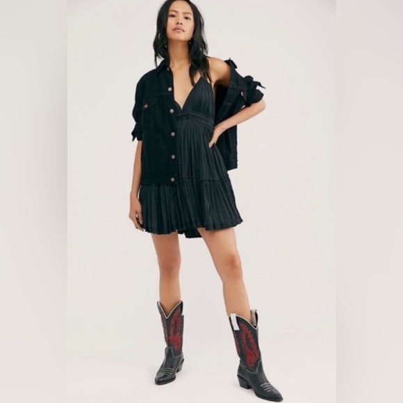 Free People | 100 Degrees of Shine Mini Dress | NWT! - Picture 2 of 9